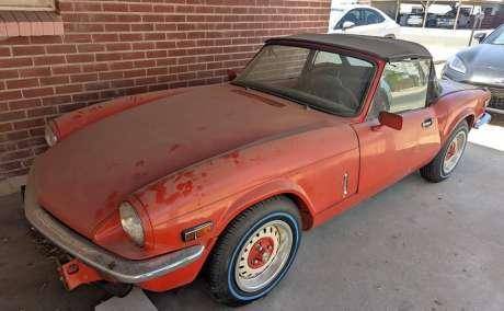 1979 MINI triumph spitfire project