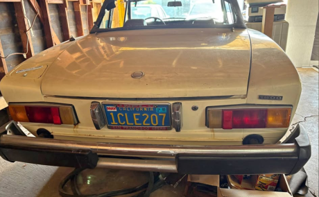 1978 Fiat 124 spider Abarth Convertible 2D